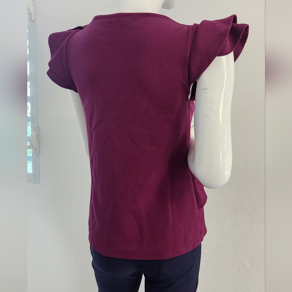 Wome's Sleeveless Purple Top Size Small Round Neck - Picture 5 of 14